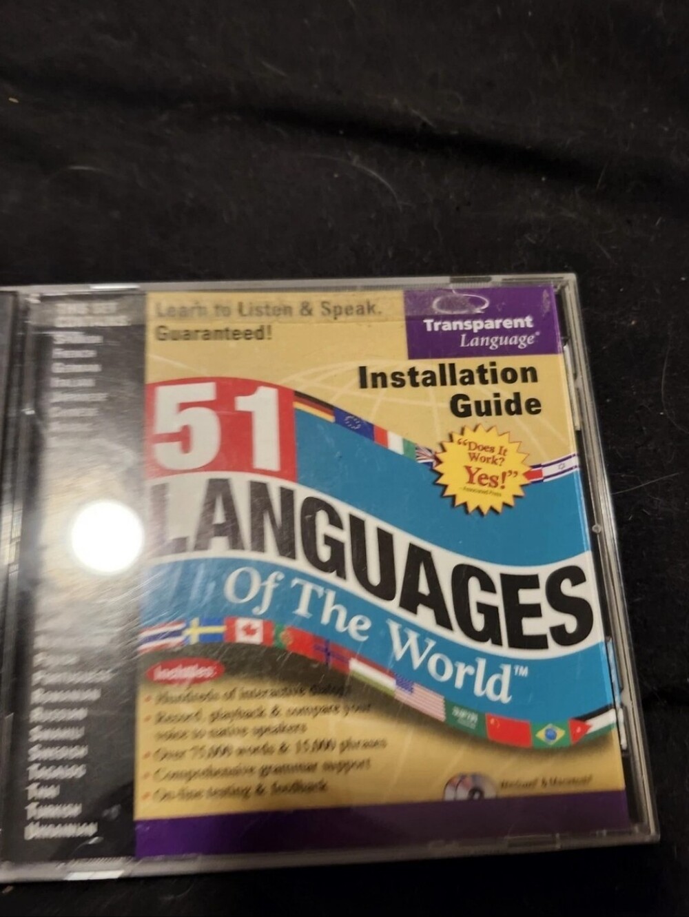 51 Languages of the World, Transparent Language 2 CDs 1999 Spanish to Ukraine